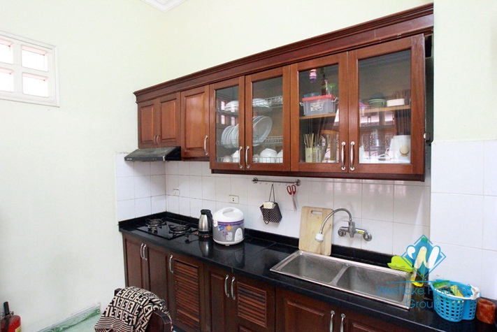 Beautiful, spacious house for rent in Nghi Tam Village, Tay Ho, Hanoi 